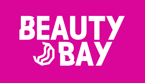 Beauty Bay Logo Pink Background