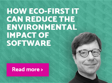 Blog - how eco first IT can reduce the environmental impact of software
